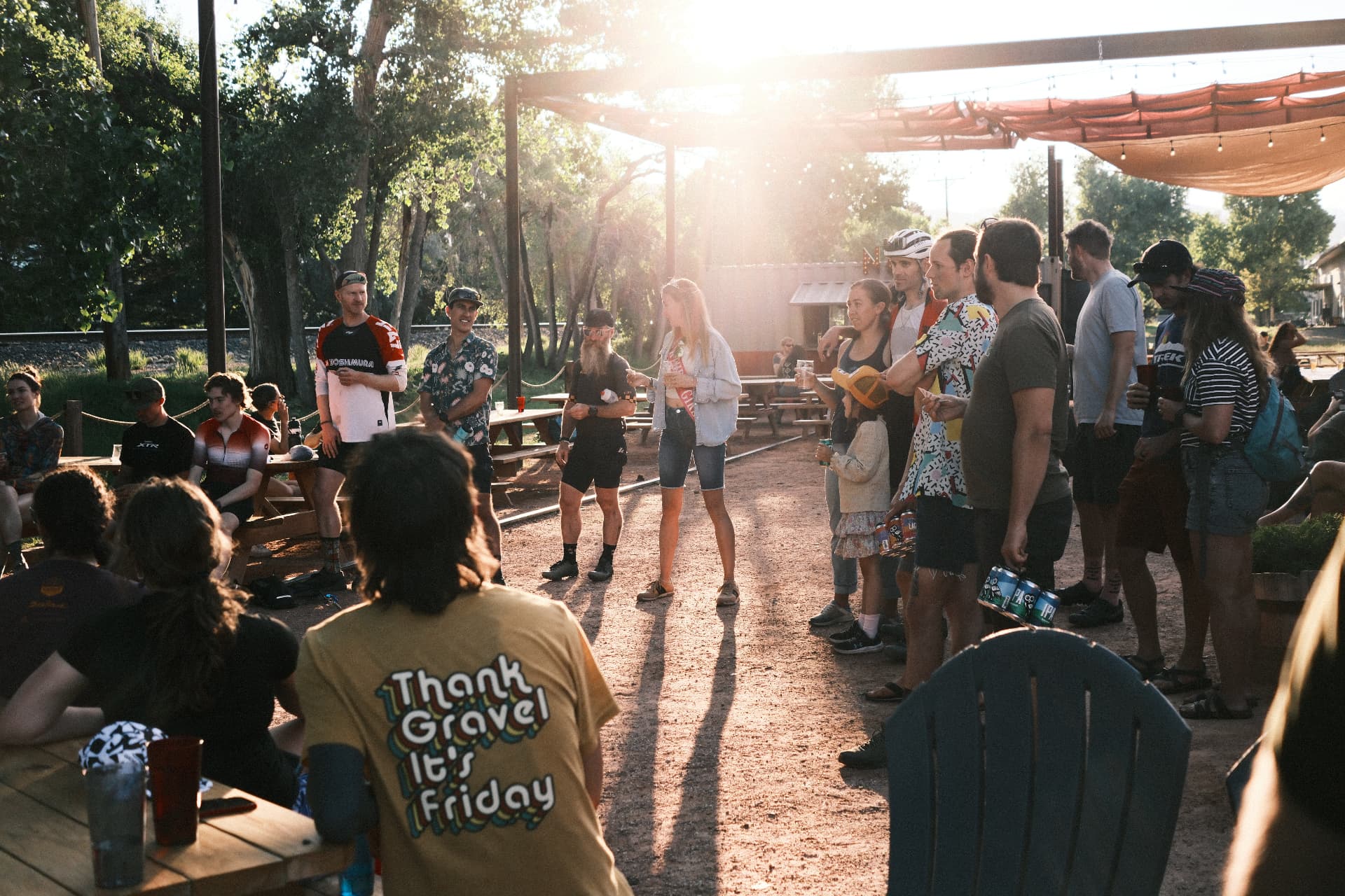 The Far Out afterparty in the sun